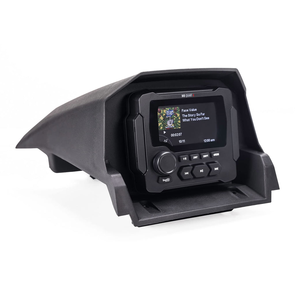 MB Quart 1800 Watt Stage 5 Can Am Maverick X3 (2017-2025) Tuned, Complete Audio Car Speakers Sound System Utility Terrain Vehicles, Off Road, Black