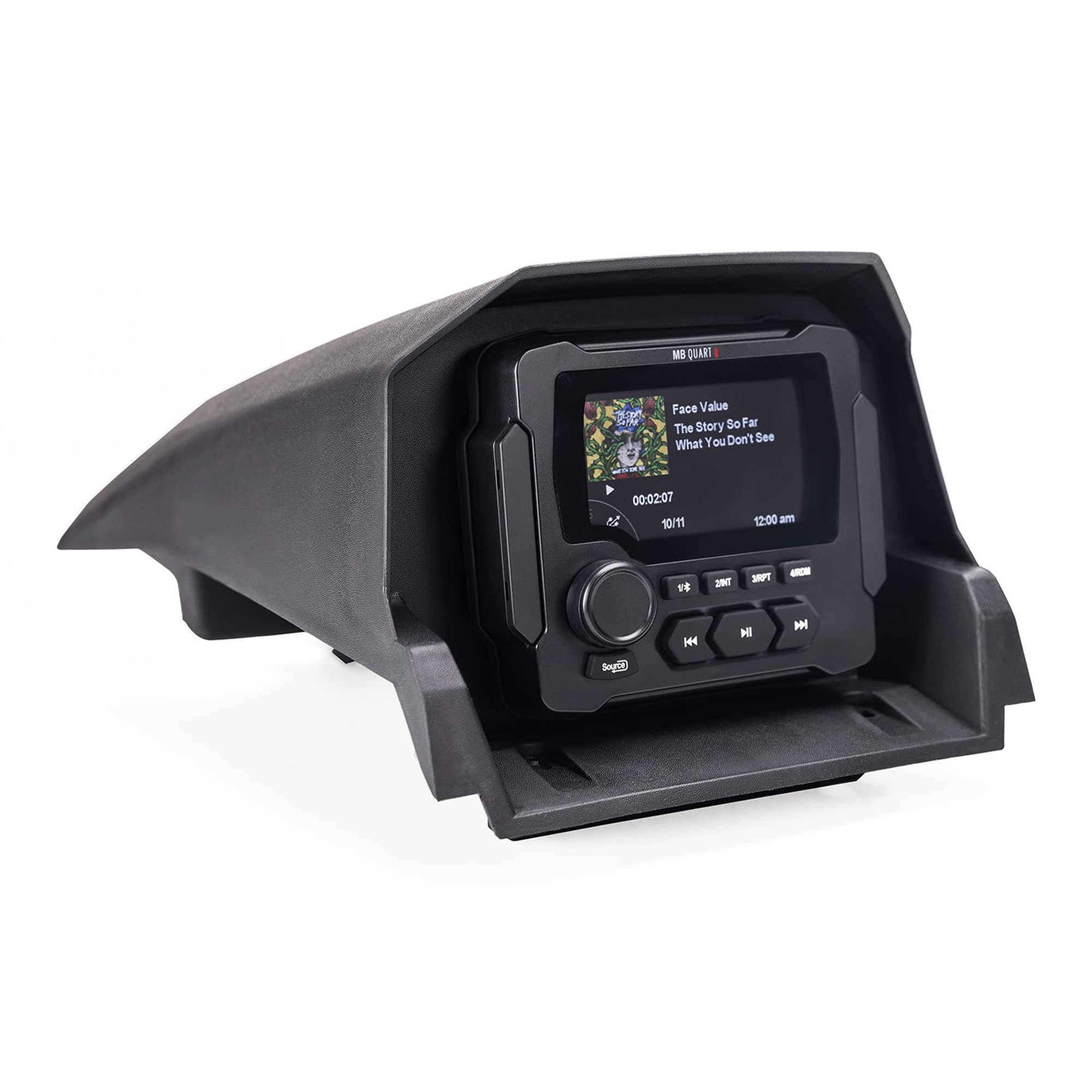 MB Quart 1800 Watt Stage 5 Can Am Maverick X3 (2017-2025) Tuned, Complete Audio Car Speakers Sound System Utility Terrain Vehicles, Off Road, Black