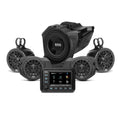 BOSS Audio Systems BPRZR5 ATV Stereo System - Touchscreen Radio Receiver Head Unit, 5 Full Range Speakers, for Polaris RZR 2014-2023 900, 1000, Turbo & XP 1000 Models, Bluetooth, No CD Player